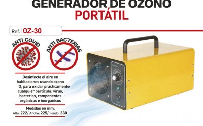 Desinfección de instalaciones por Ozono: máxima Seguridad y Protección anti-COVID-19