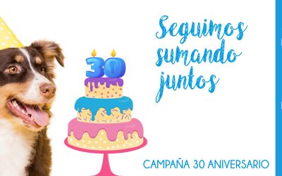 ¡Celebra nuestro 30 aniversario con nosotros! Seguimos sumando juntos