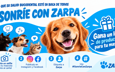 Concurso Sonríe con Zarpa: hazte un selfie con tu mascota y participa